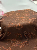 Little Mustang Swaddle Blanket