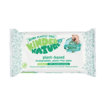 Kinder by Nature 100% Biodegradable Plant-Based Baby Wipes - 672 Count (12 packs of 56 wipes)