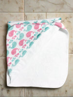 Whale of a Time Hooded Baby Bath Towel - Cradle Comforts Co.