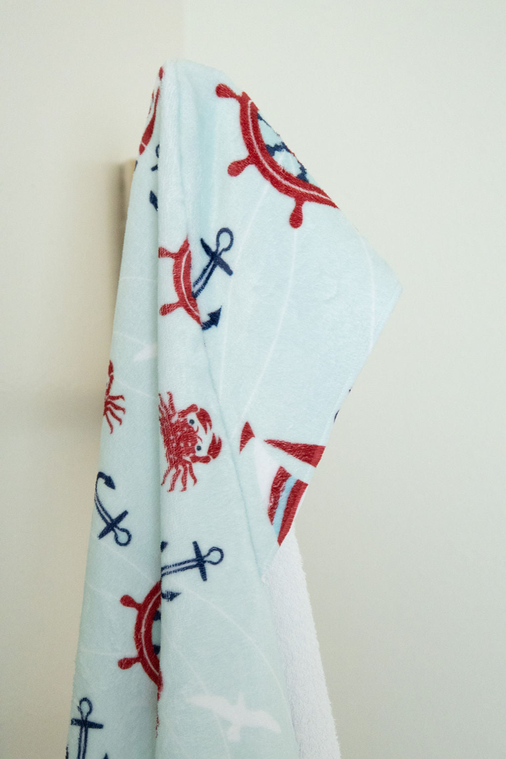 Ahoy Little One Hooded Baby Towel