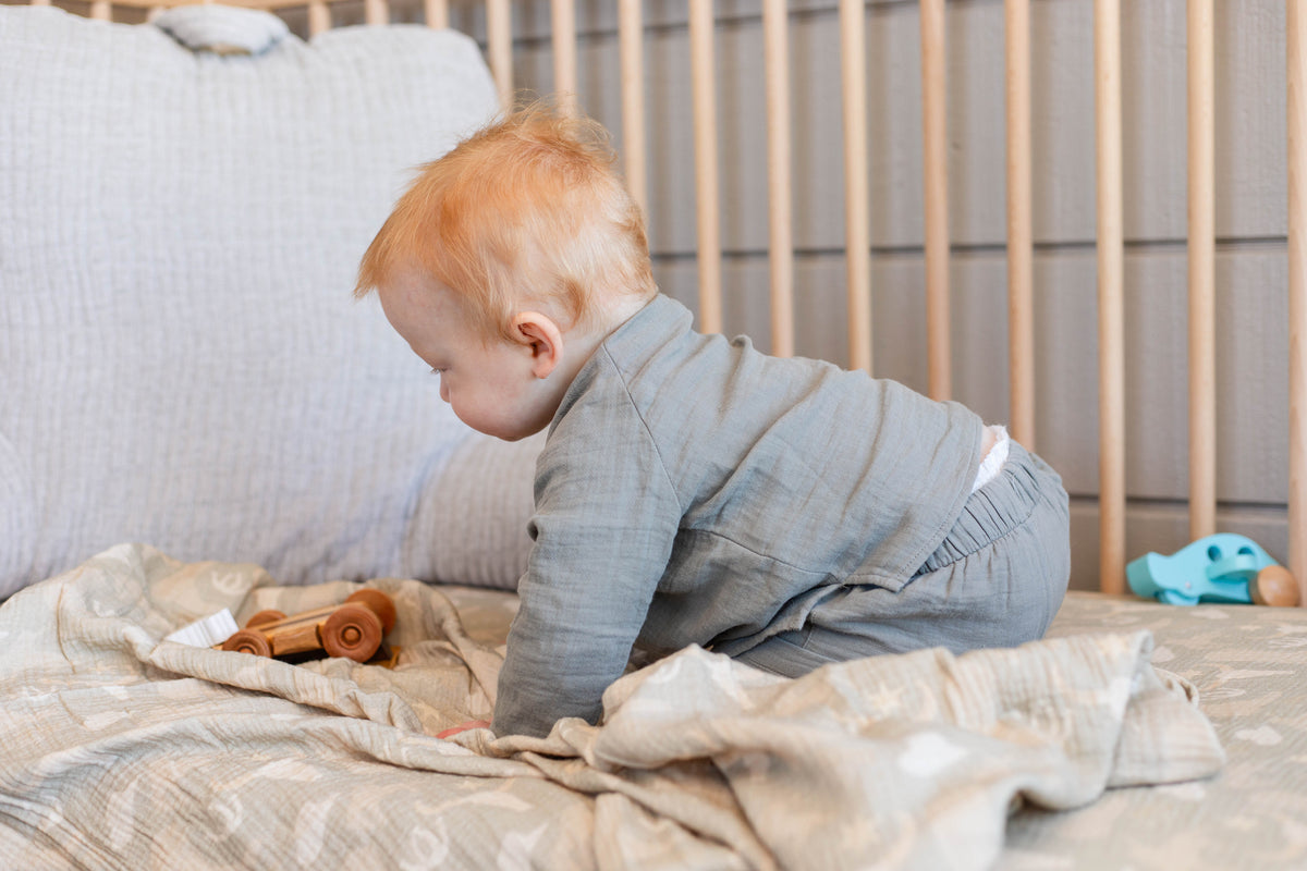 Yippee Ki Yay Swaddle Blanket - Cotton Gauze