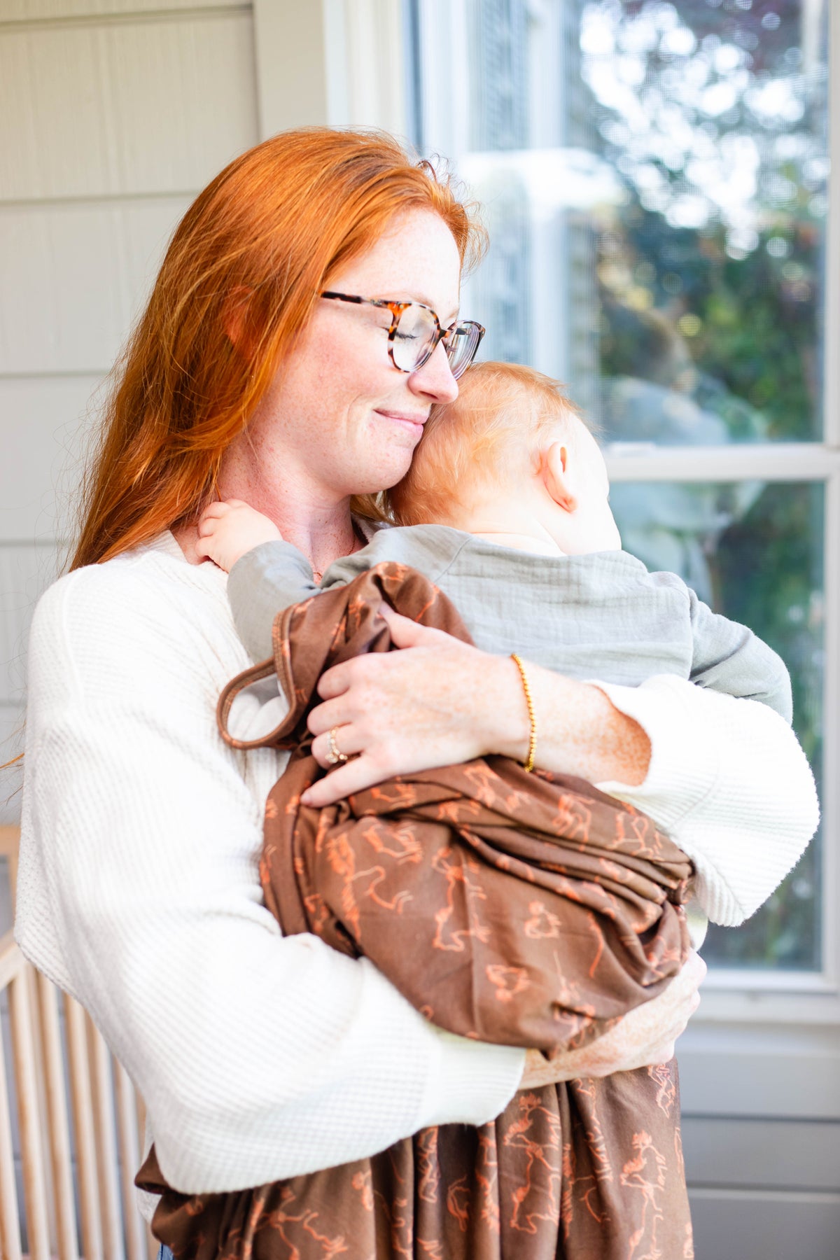 Little Mustang Swaddle Blanket