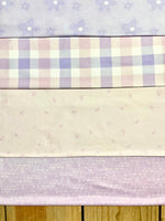 Girly Plaid Crib Sheet - Lindsay Ann Artistry