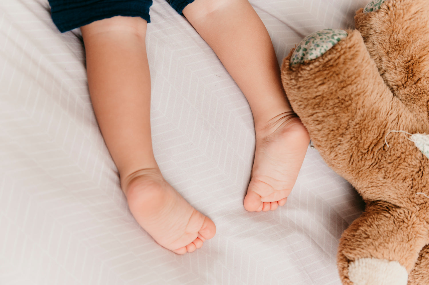 Herringbone Haven Crib Sheet - Cradle Comforts Co,