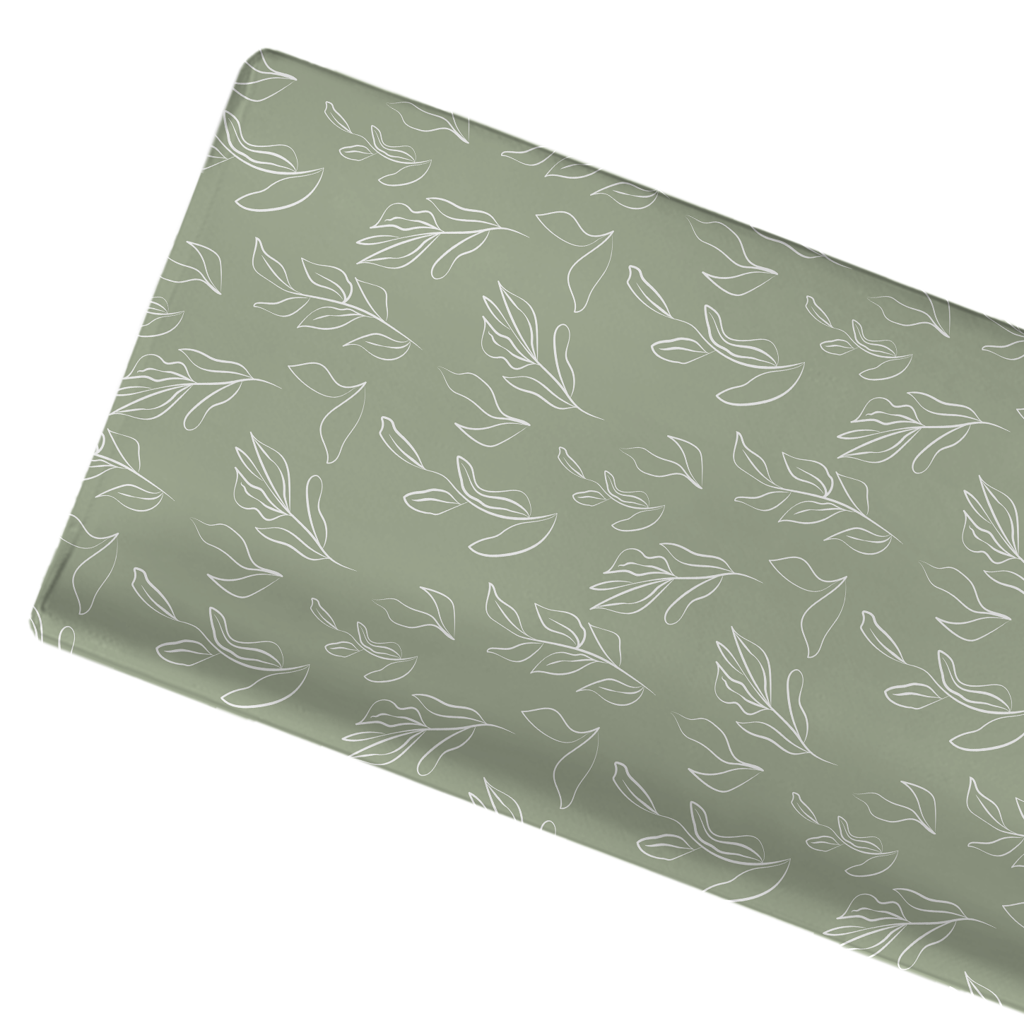 Natural Oasis Willow Changing Pad Cover - Lindsay Ann Artistry