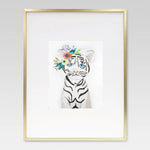 Boho Baby Lion, Tiger, and Bear Cubs Watercolor Print Set - Lindsay Ann Artistry