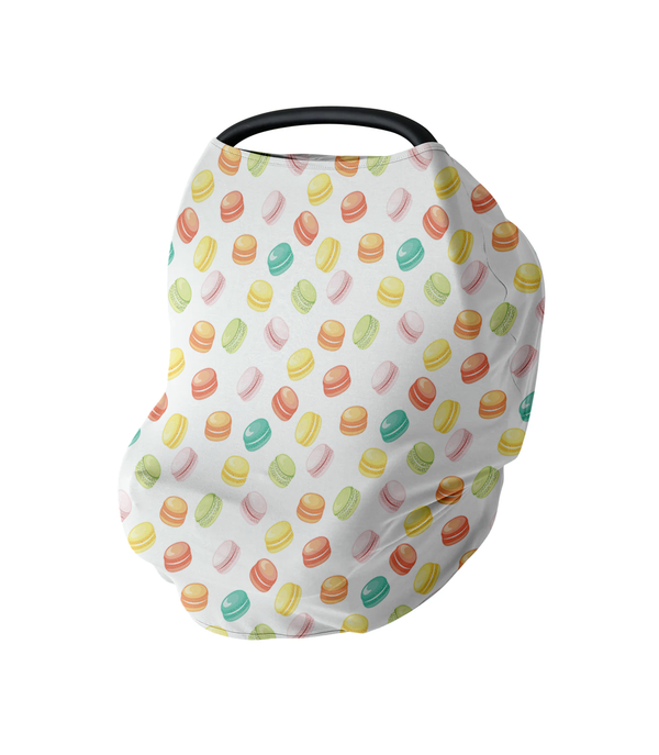 Sweet Macarons Car Seat Cover